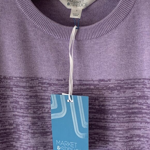 Market & Spruce Sorian Ombre Sweater Small NWT - Picture 3 of 3